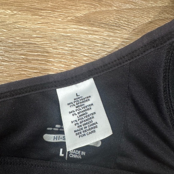 BCG Black and Gray Hi-Support Bra - Picture 4 of 5